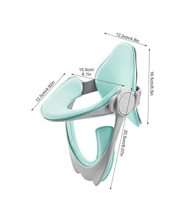Cervical Neck Brace Adjustable 360 Degree Adjustable Posture Corrector Neck Brace - Forward Head Posture Correction Cervical Neck Traction for Watching Videos - Buy Online on GoSupps.com