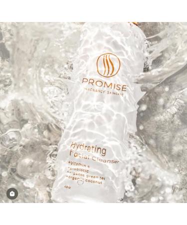 Promise Hydrating Face Wash Pregnancy Skin Care Gentle Vitamin C and Probiotics Green Tea Non-Toxic Vegan 4oz Pump - Buy Online on GoSupps.com