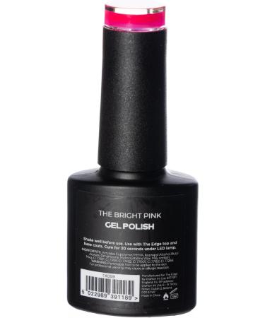 THE EDGE Gel Nail Polish 8ml - The Bright Pink - UV/LED Manicure/Pedicure for Salon & Home Use Highly Pigmented/Long Lasting/2-Coat Coverage - Buy Online on GoSupps.com