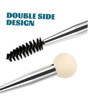 18 Pieces Makeup Sponge Makeup Puffs for Powder Elf Sponge Eyelash Brush Eyebrow Brush Lip Applicator Sponges Eyeshadow Brush Foundation Sponge Mini Spool - Buy Online on GoSupps.com