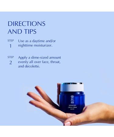 SEKKISEI Cream - Lightweight Water-Based Hydrating Gel Cream | 1.4 oz - International Shipping Available - Buy Online on GoSupps.com