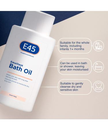 E45 Bath 500ml: Soothing and Moisturizing Solution for Your Skin - Buy Online on GoSupps.com