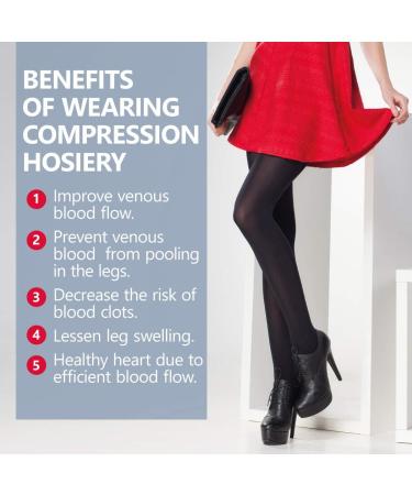 Compression Medical Tights 18-22 mmHg Class 1 Beige X-Small XS (35-36) - Support for Improved Circulation - Buy Online on GoSupps.com