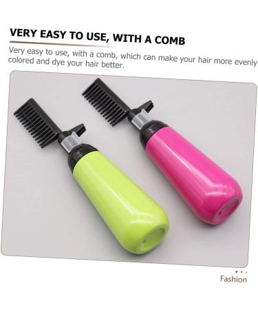 FRCOLOR Hair Color Comb Bottle - 4 Pcs Hair Dye Applicator Set for Easy Coloring & Root Touch-Up - Buy Online on GoSupps.com
