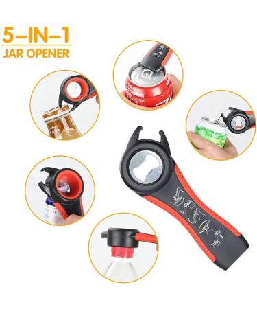 Otstar Multi Opener Kit - Easy-to-Use Jar, Bottle, and Wine Opener for Elderly, Weak Hands, and Arthritis - Buy Online on GoSupps.com