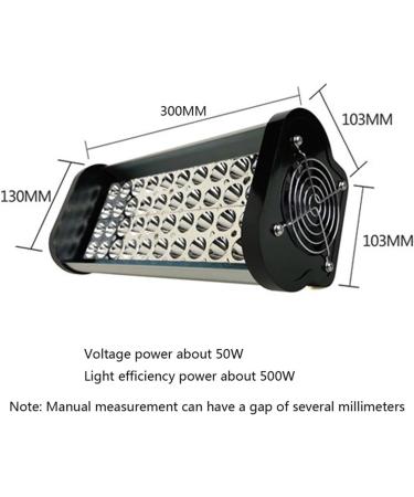 VAESHOWX 500W UV Ultraviolet Curing Lamp 365nm 395nm 405nm Glue Resin Green Oil Solder Circuit Board Coating LCD Display Paint Varnish (Color : 1 Size : 395nm) 395nm 1 - Buy Online on GoSupps.com