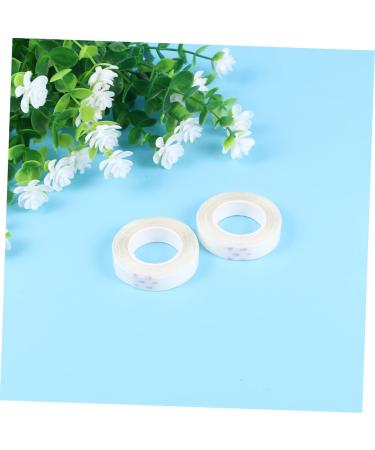 2 Rolls Adhesive Hair Extensions Front Lace Wig Hair Extention Tape Extention Tape for Wig Hair Tape Toupee Tape Seamless Tape in Hair Extensions Extension Belt Hand Weaving White Size 1 White - Buy Online on GoSupps.com