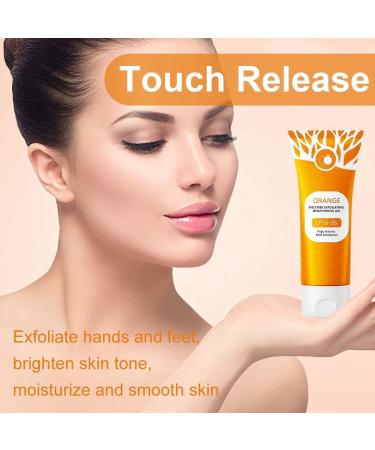 2 pi ces Gel exfoliant naturel exfoliant doux gentle exfoliating orange gel pour le visage pour le visage pour un nettoyage en profondeur Gel gommant claircissant - Buy Online on GoSupps.com