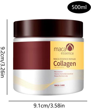 500 ml Hair Repair Mask Hair Mask Deep Revitalizing Hair Mask Strengthening Moisturizer for Dry Damaged and Colored Hair - Buy Online on GoSupps.com