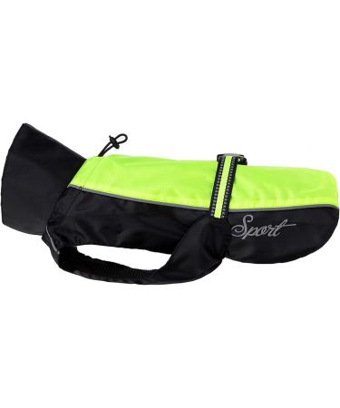 Zunea Waterproof Raincoat for Large Dogs | Reflective Windproof Rain Jacket with Mesh Lining Ideal for Outdoor Hiking & Wet Days | Green 3XL - Buy Online on GoSupps.com