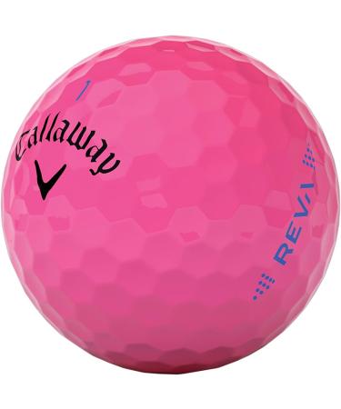 Callaway REVA Golf Balls 12-Pack - Pink - New - Buy Online on GoSupps.com