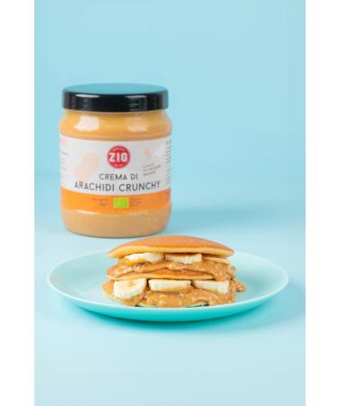 ZIG - Organic Crunchy Peanut Cream - Single Ingredient 100% Peanut 1kg - Buy Online on GoSupps.com
