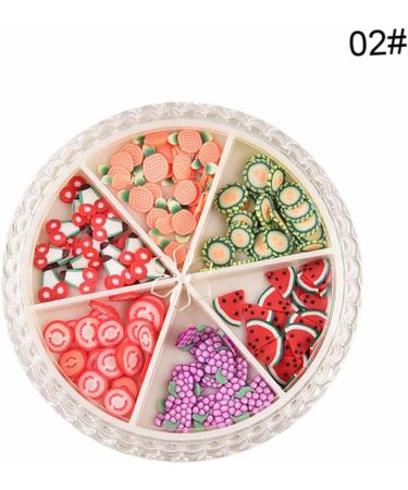 PLAFOPE 4 Box Manicure Decals Fingernail Decals Slice Nail Decoration DIY Nail Slice Decorations Self-adhesive Nail Decals Cellphone Decoration Nail Art Stickers Fruit Nail Stickers - Buy Online on GoSupps.com