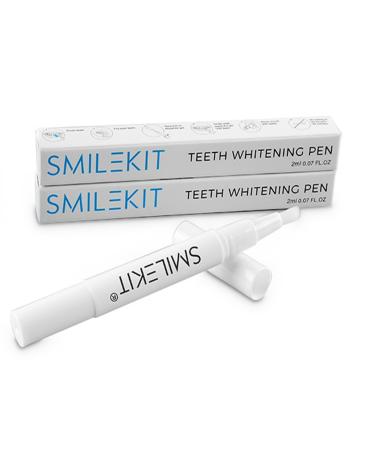 Professional Teeth Whitening Pen - Transform Your Smile! Cost-Effective Set of 2 Pens Travel-Friendly and Precise Application for Whiter Teeth!