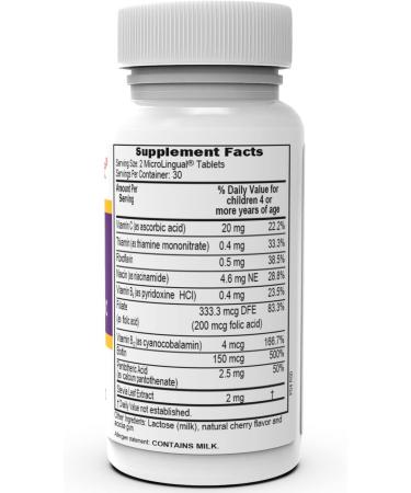Superior Source Child B-Complex Vitamins - 60 Tablets - Buy Online on GoSupps.com