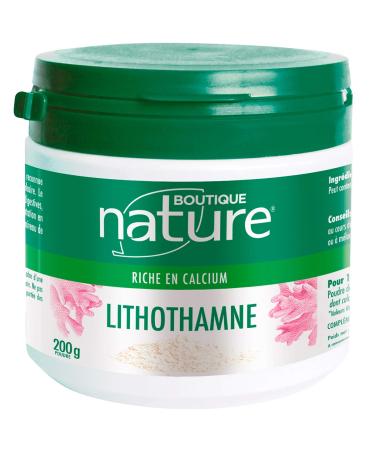 Nature Shop - Food Supplement - Lithothamnium Powder - Source of Calcium