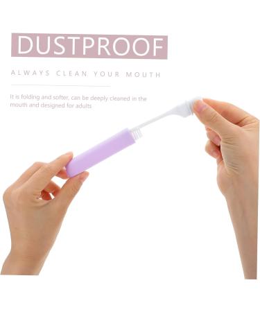 Magiclulu 5-Piece Travel Toothbrush Set | Soft Bristles & Foldable Design | Essential Travel Accessories for Dental Care - Buy Online on GoSupps.com
