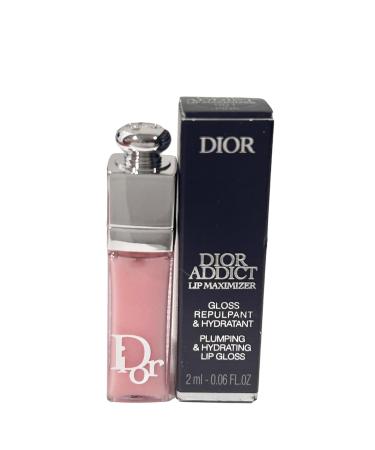 Dior Addict Lip Maximizer Lip Plumping Gloss # 001 PINK (MINI/SMALL/SAMPLE SIZE/TRAVEL SIZE) 2 ml / 0.06 fl oz- (NOTE THIS IS VERY SMALL) - 0106 - Buy Online on GoSupps.com
