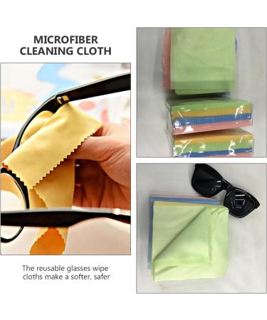 GLEAVI 100pcs Eyeglasses Cleaning Cloths - Lens Wipes for Glasses Sunglasses & Screens - Ultra Soft Streak-Free Cleaning - Buy Online on GoSupps.com