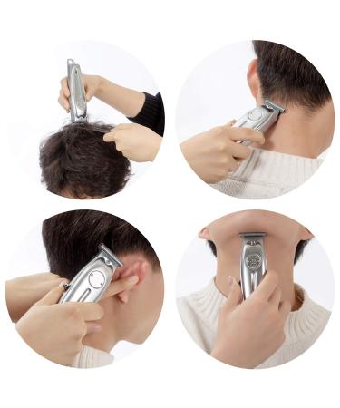 Kemei Professional Beard & Hair Trimmer - Cordless Rechargeable 0mm Bald Blade Clippers for Men - Buy Online on GoSupps.com