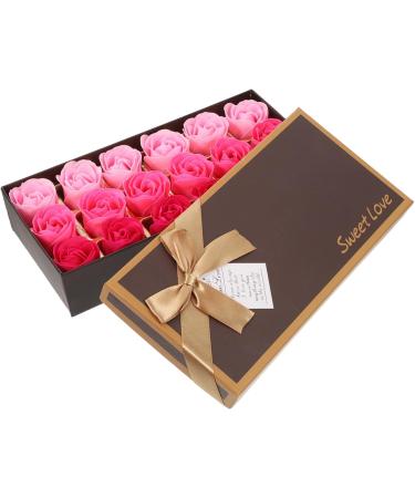 POPETPOP 3 Boxes Rose Soap Rose Petals Decorations Floral Decorations Wedding Decorations for Ceremony Bath Soap Rose Preserved Rose Scented Soap Rose Floral Soap Props - Buy Online on GoSupps.com