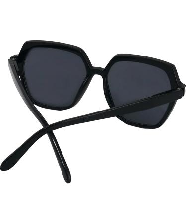 Buy Stylish Retro Mini Glasses | Prescription Sunglasses with Thick Frame | Women's Reading Sun Glasses with Free Case | 2.0 Diopters - Buy Online on GoSupps.com