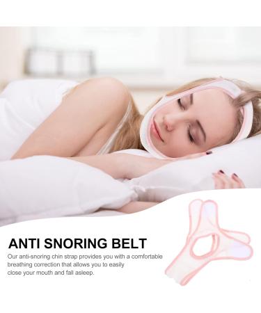 Anti Snoring Chin Strap for Men and Women - Breathable Snore Reducing Device for Adults - Quiet Sleep Solution - White - Buy Online on GoSupps.com
