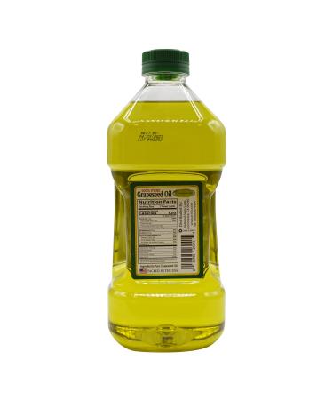 Campeone 100% Pure Grapeseed Oil with Vitamin E and Omega-6 - Light Tasting Oil for Cooking, Baking, and Grilling - 2 Liters - Buy Online on GoSupps.com