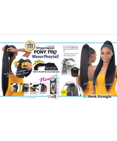 FreeTress Milky Way Organique Pony Pro Sleek Straight Ponytail (1B) - Shop Now! - Buy Online on GoSupps.com