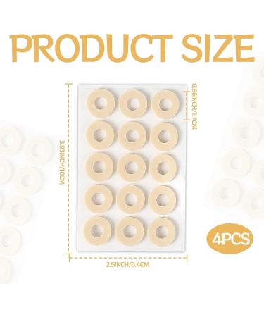 4PCS Latex Sponge Verruca Plasters for Anti-Wear Foot Corn Protection in Work, Run, and Standing - Buy Online on GoSupps.com
