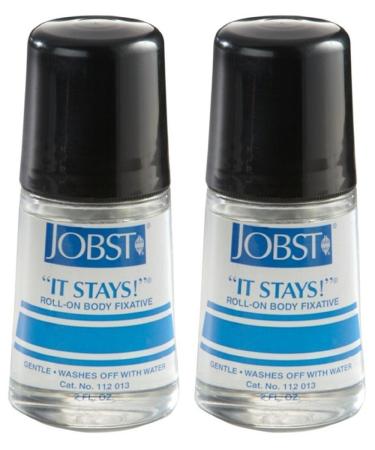 JOBST It Stays! Roll-On Body Fixative 2 oz (Pack of 2)
