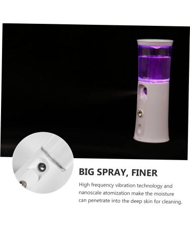 HAPINARY 3 Sets Hydrating Instrument Mist Facial Mister Portable Humidifier Mini Steamer Handheld White Abs - Buy Online on GoSupps.com