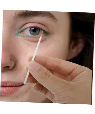VINTORKY 100pcs Disposable Eyeliner Brush Eye Makeup Eyelash Mascara Tool Mini Tools Nylon White - Buy Online on GoSupps.com