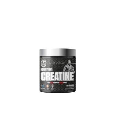 DEXTER JACKSON Black Series Monohydrate Creatine | 300g | 100 Servings | Premium Micronized Creatine for Strength Muscle Growth & Recovery