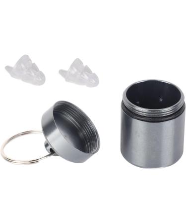 Earplugs 3-Layer Structure Comfortable Liquid Silicone Closure Umbrella Shaped Noise Canceling Earplug with Filter for Indoor (Transparent Stone Pattern) - Buy Online on GoSupps.com
