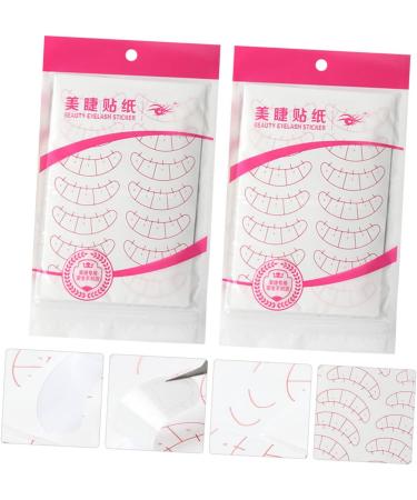 Gogogmee 20 Sheets Eyelash Eyelashes Positioning Stickers Eye Mapping Stickers Eyelashes Isolated Patches - Buy Online on GoSupps.com