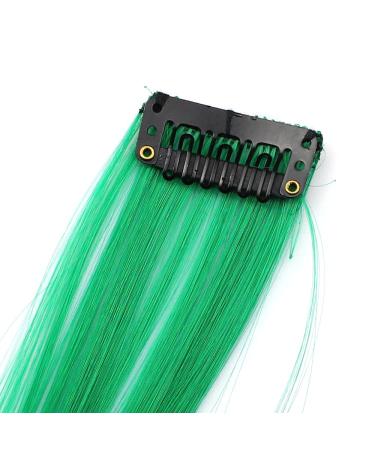 Suaywo 15-Piece 21-Inch Rainbow Clip-In Hair Extensions - Colorful Strands for Women Girls & Kids | Perfect Christmas Gift - Buy Online on GoSupps.com