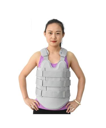Thoracolumbar orthosis adjustable lumbar spine after fixation bandage breastst tzen breast compression fracture support (size: medium) (s)
