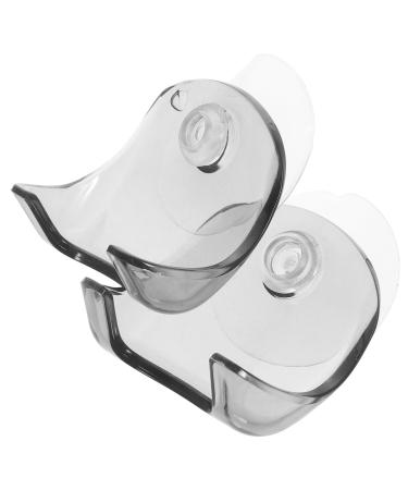 Plafope 2 piece of razor holder shaver organizer wall razor hanger bathroom razor holder bathroom accessories suction razor rack rack manueller razor razor plastic