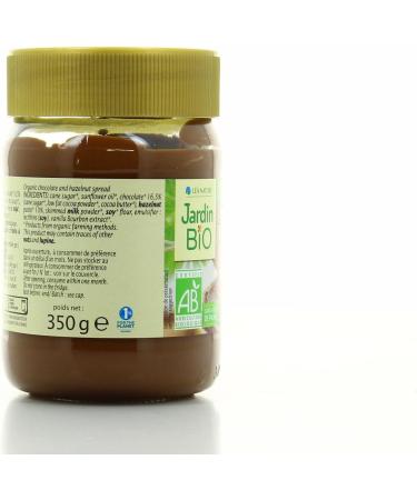  G n rique JARDIN BIO ETIC - Jardin Bio Etic Organic Chocolate Hazelnut Spread 350g - 350g - Pack of 3 - Sold as a Pack - Buy Online on GoSupps.com