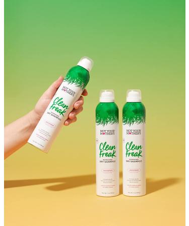 Not Your Mother's Clean Freak Dry Shampoo (3-Pack) - 7 oz - Unscented Formula - Instantly Refresh Hair - Absorbs Oil - 7 Ounce (Pack of 3) - Buy Online on GoSupps.com