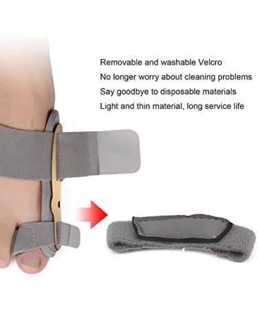 Bunion Corrector Toe Straightener | Adjustable Orthopedic Toe Separator for Hallux Valgus Relief - Buy Online on GoSupps.com