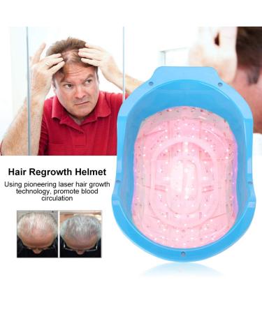 Laser Hair Growth Cap for Men & Women | Anti-Hair Loss Therapy | Strengthens & Volumizes Hair | White Laser Helmet - Buy Online on GoSupps.com