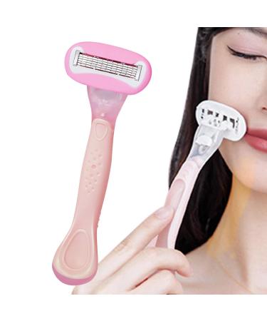 Body shaver for women - gentle temperature -sensitive manual body hair removal portable hair removal with skin care plate travel nasal for arms legs forearms XIMAN