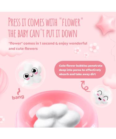 VANERIA Flower Foaming Hand Soap 350ml - Gentle Hand Wash for Kids and Adults with Sensitive Skin - Buy Online on GoSupps.com