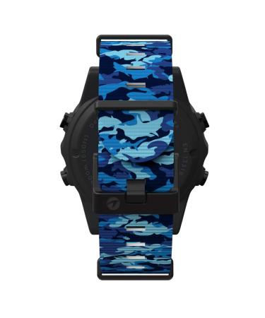 Shearwater Teric Strap Kit - Nylon Blue Camo Short