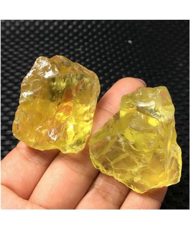 Decorative Ornaments 50g-55g Natural Citrine Crystal Rough Raw Stone Rock Specimen Brazil kaixun - Buy Online on GoSupps.com