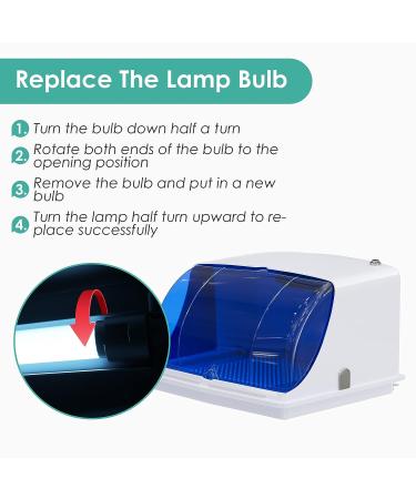 Professional UV Sterilizer Box for Home & Salon Disinfection - UV Light Sanitizer for Phone, Baby Bottles, Beauty Tools - Buy Online on GoSupps.com