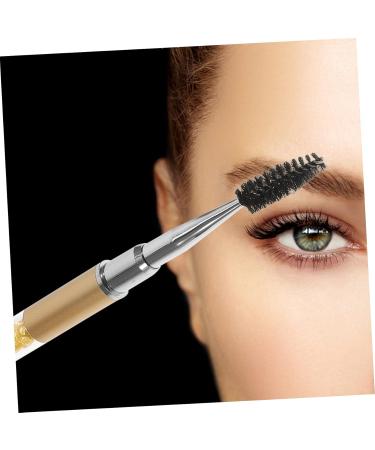 Balacoo 4 Pcs Grafting Eyelash Brush Set | Eyeliner Stamp White Eyeliner Eyebrow Spoolie & Glitter Gel | Perfect Eye Makeup Tool for Stunning Looks - Buy Online on GoSupps.com