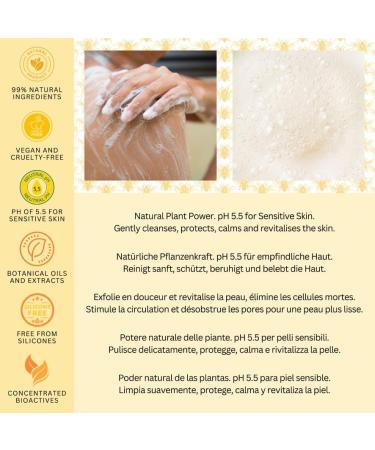 BEES of BRITAIN - 99% Natural - Body Wash - Honey Lavender. No Sulfates/Parabens. pH 5.5 Sensitive Skin. We Donate 5% of our Profit to Save Bees + Pollinators. 250ml - Buy Online on GoSupps.com